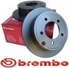 Klocki oraz tylne tarcze hamulcowe BREMBO 262mm Lancia Flavia